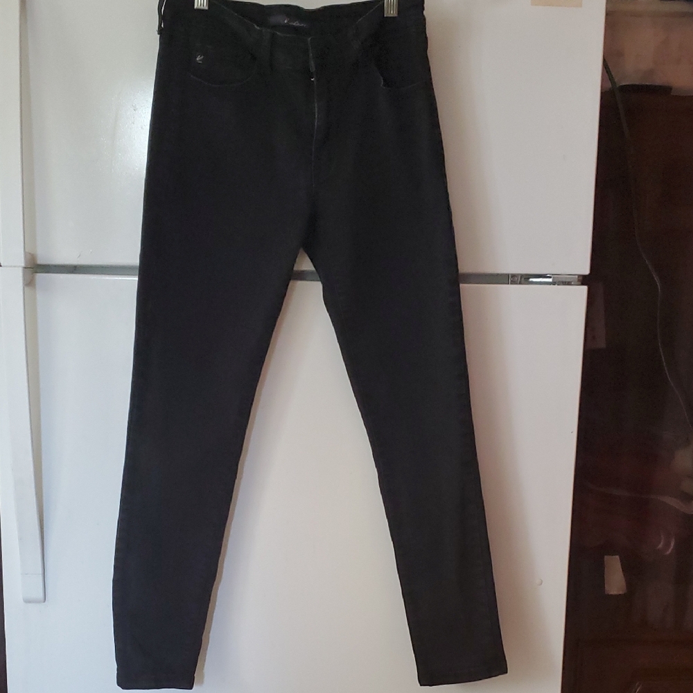 KanCan Black Strech Waist Denim Jeans Size 13/30